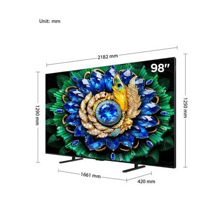 ทีวีคิวดี มินิแอลอีดี 98 นิ้ว TCL (4K, MINI LED, GOOGLE TV) 98A400M_13