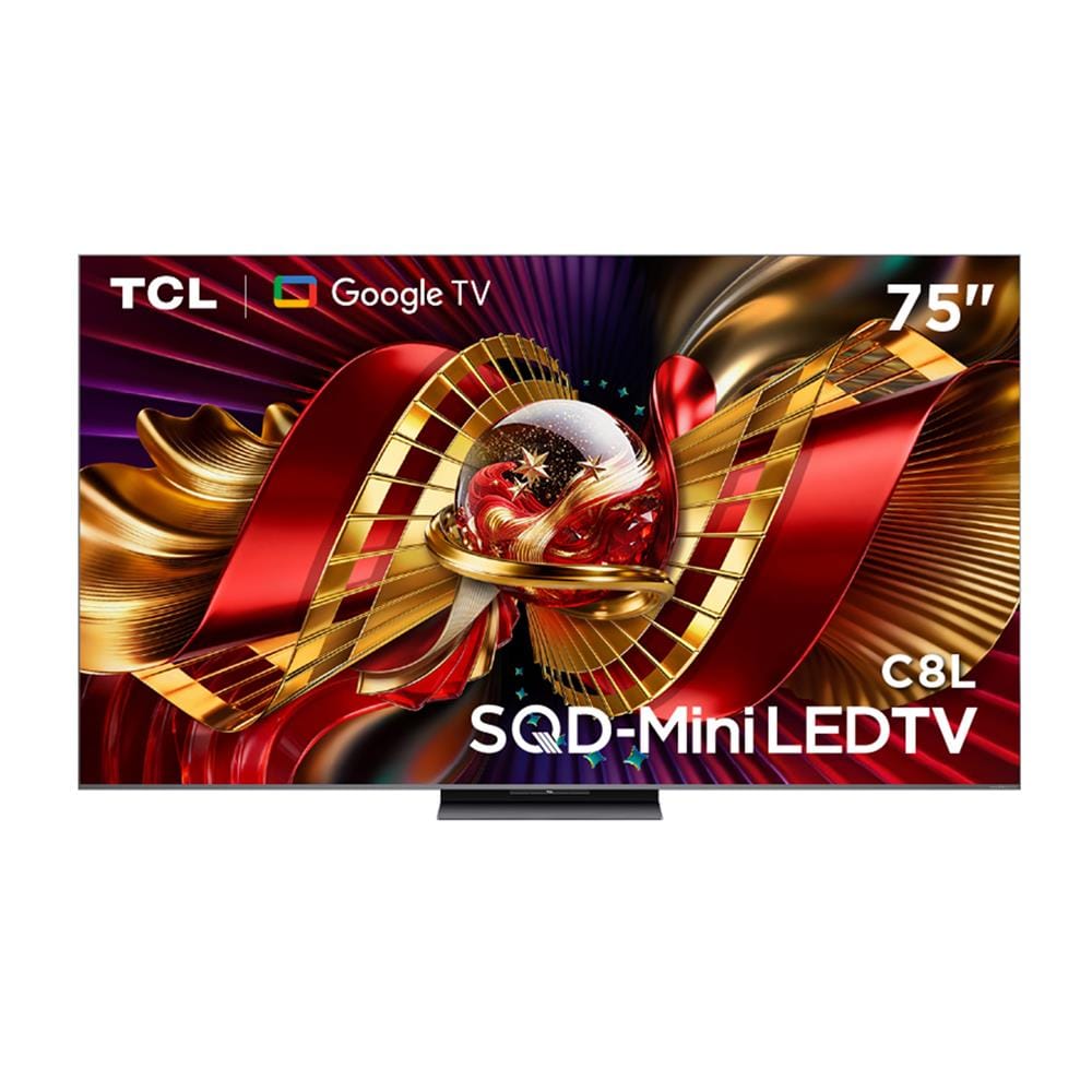 ทีวีเอสคิวดี มินิแอลอีดี 75 นิ้ว TCL (4K, MINI LED, GOOGLE TV) 75C8L
