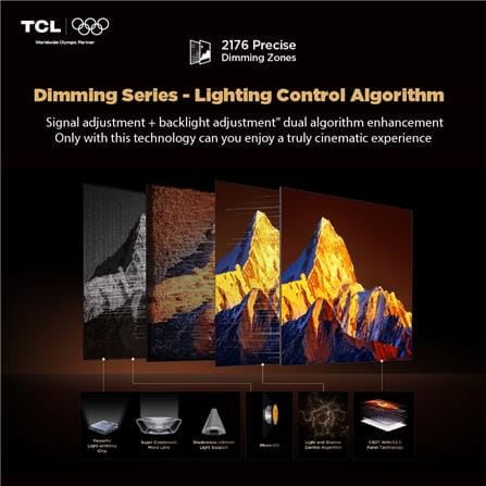 ทีวีเอสคิวดี มินิแอลอีดี 85 นิ้ว TCL (4K, MINI LED, GOOGLE TV) 85C8L_7