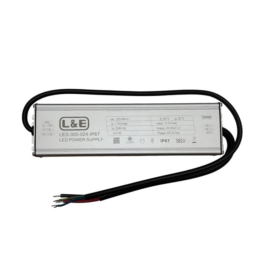 สวิตชิ่งเพาเวอร์ซัพพลาย L&E LES-300-24V IP67