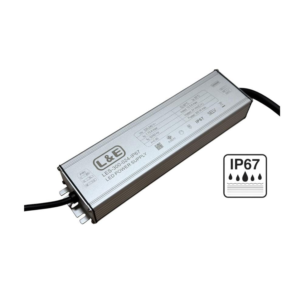 สวิตชิ่งเพาเวอร์ซัพพลาย L&E LES-300-24V IP67