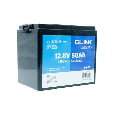 แบตเตอรี่แห้ง GLINK 12.8V 50AH LFP50-12_2
