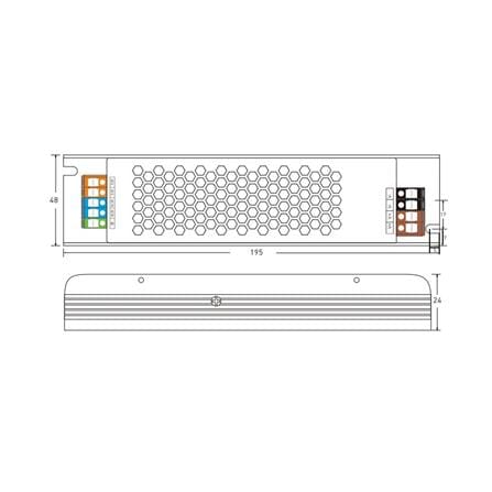 สวิตชิ่งเพาเวอร์ซัพพลาย L&E LES150-24V DIM_4