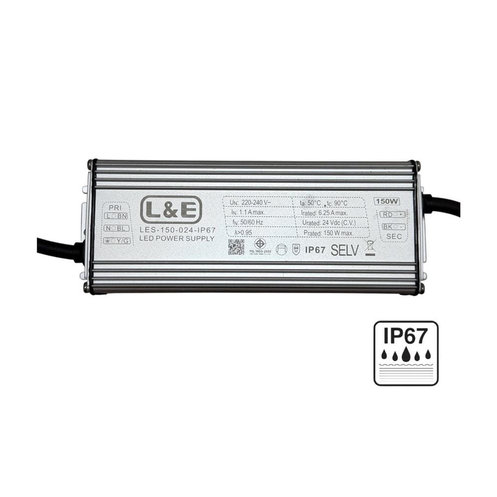 สวิตชิ่งเพาเวอร์ซัพพลาย L&E LES-150-24V IP67
