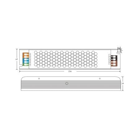สวิตชิ่งเพาเวอร์ซัพพลาย L&E LES350-24V DIM_4