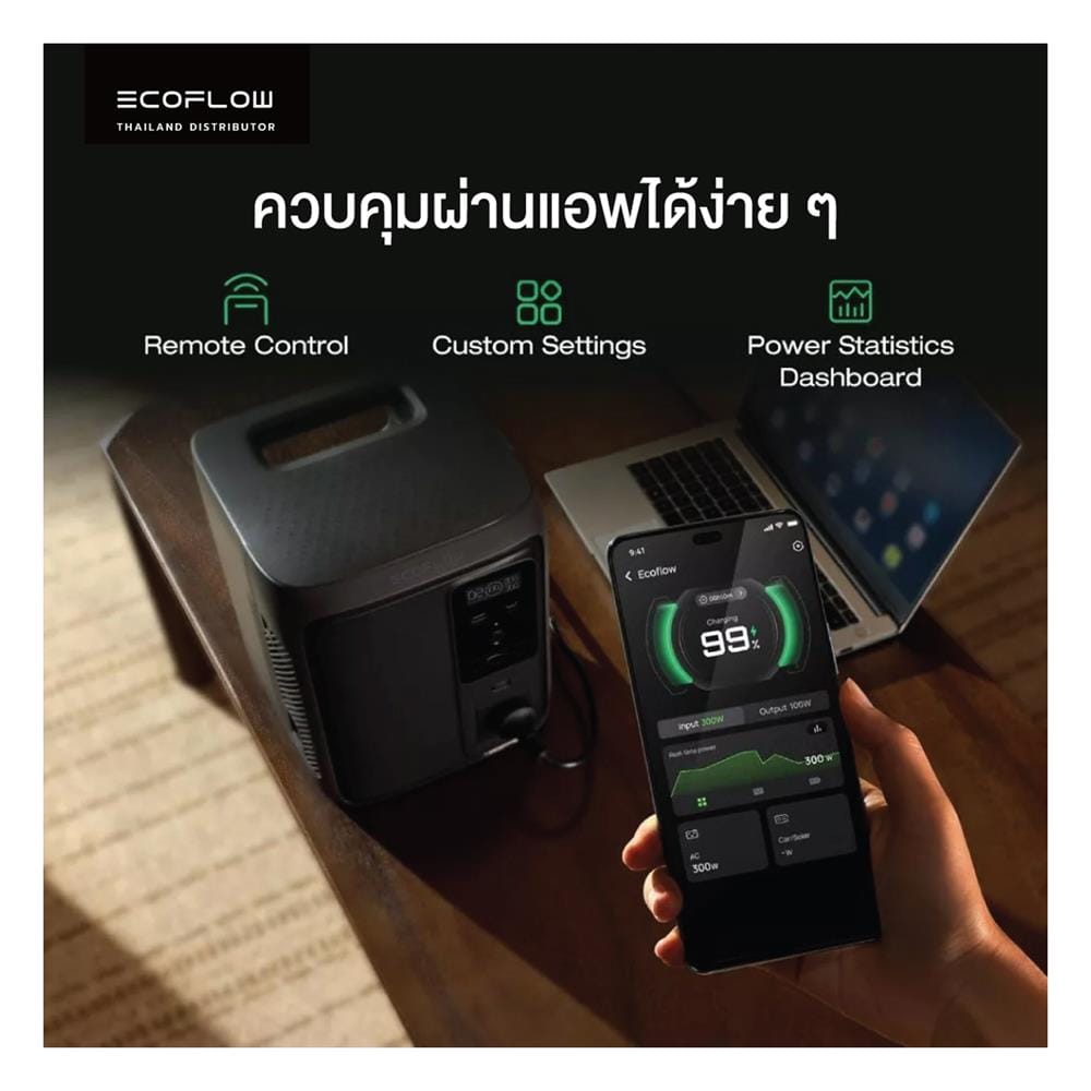 POWER BOX ECOFLOW DELTA 3 AIR 1000 500 วัตต์