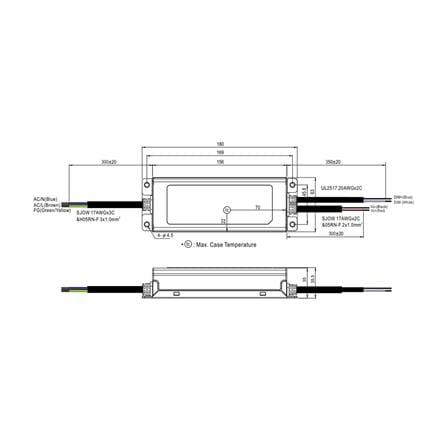 สวิตชิ่งเพาเวอร์ซัพพลาย MEANWELL XLG-150-24V IP67_3