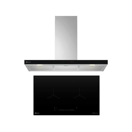 เตาฝัง+เครื่องดูดควัน ELECTROLUX EHI8264BF+ECT9632...