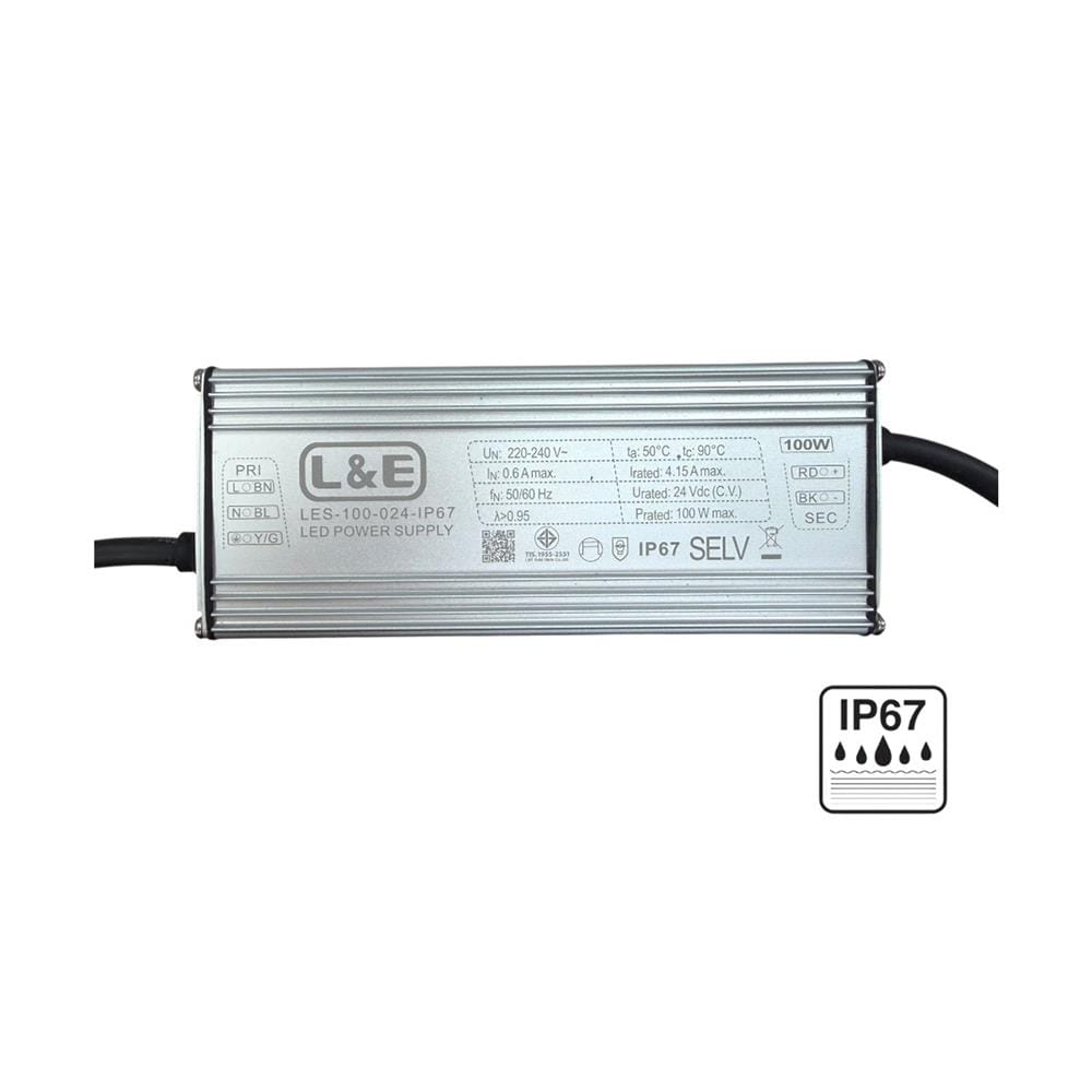 สวิตชิ่งเพาเวอร์ซัพพลาย L&E LES-100-24V IP67