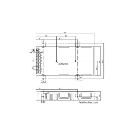 สวิตชิ่งเพาเวอร์ซัพพลาย MEANWELL RSP-150-12V_6