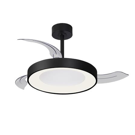 พัดลมโคมไฟ LED CARINI UNIVERSAL FAN MINI 36 นิ้ว 45 วัตต์ DAYLIGHT/COOL WHITE/WARM WHITE สีดำ_0