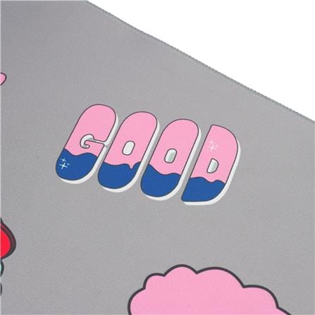 แผ่นรองเมาส์ SNAZZ MONSTER 30x80 ซม. สีเทา_4