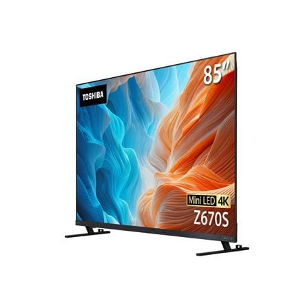 ทีวีมินิแอลอีดี 85 นิ้ว TOSHIBA (4K, MINI LED, VIDAA) 85Z670SP_1