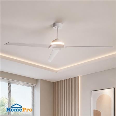 พัดลมโคมไฟ LED CARINI BRISA MINI 20 วัตต์ DAYLIGHT/COOL WHITE/WARM WHITE 60 นิ้ว สีขาว_1