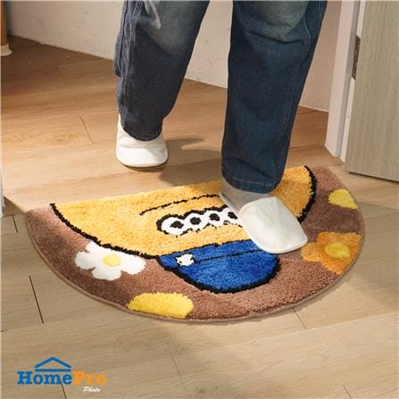 พรม SNAZZ MONSTER 45x70 ซม. สีน้ำตาล_6