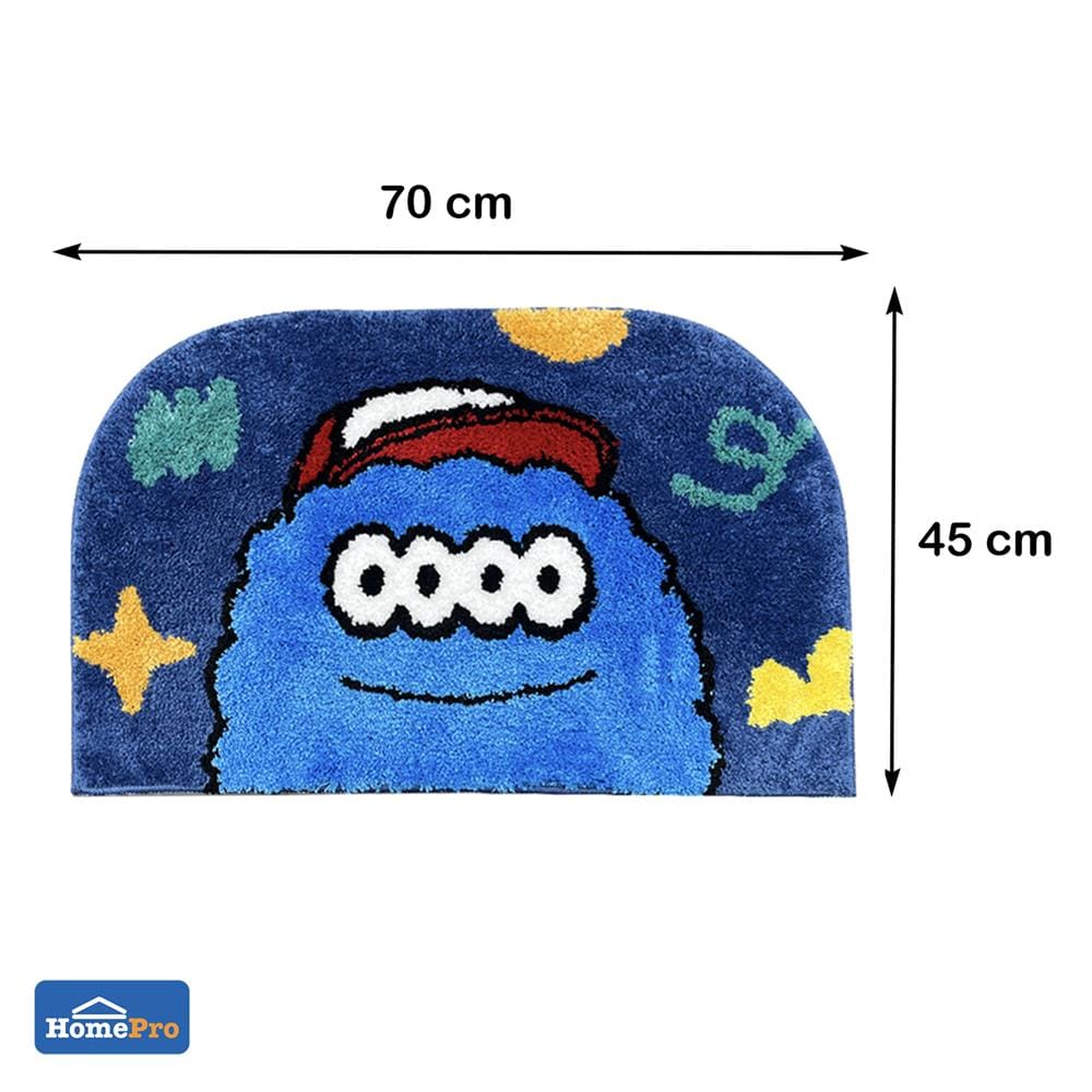 พรม SNAZZ MONSTER 45x70 ซม. สีน้ำเงิน