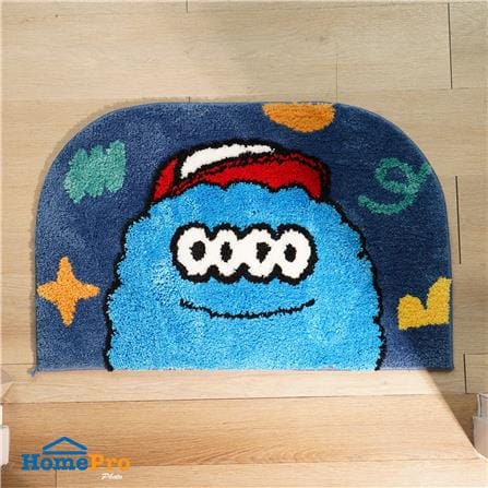 พรม SNAZZ MONSTER 45x70 ซม. สีน้ำเงิน_5
