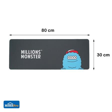 แผ่นรองเมาส์ SNAZZ MONSTER 30x80 ซม.สีดำ_7