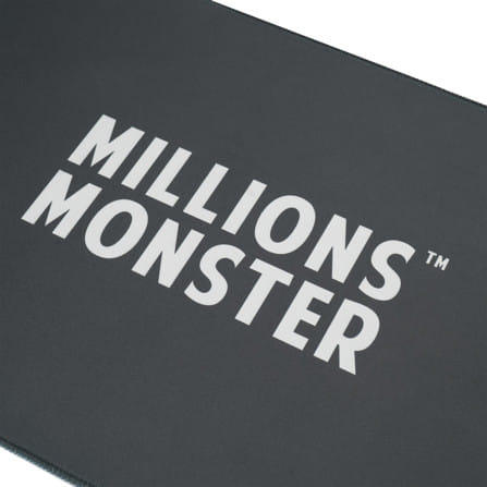 แผ่นรองเมาส์ SNAZZ X MILLIONSMONSTER 30x80 ซม.สีดำ_3