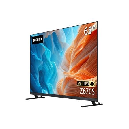 ทีวีมินิแอลอีดี 65 นิ้ว TOSHIBA (4K, MINI LED, VIDAA) 65Z670SP_1