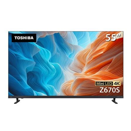 ทีวีมินิแอลอีดี 55 นิ้ว TOSHIBA (4K, MINI LED, VIDAA) 55Z670SP_0