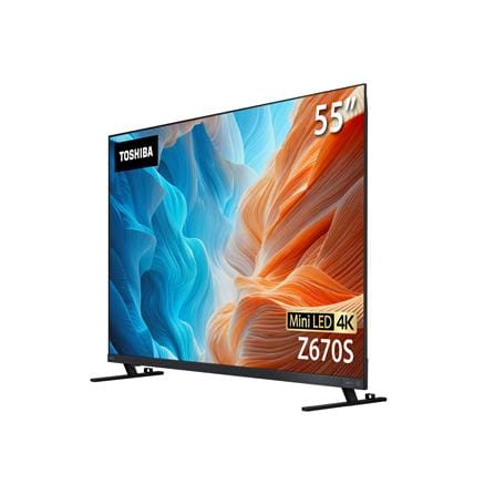 ทีวีมินิแอลอีดี 55 นิ้ว TOSHIBA (4K, MINI LED, VIDAA) 55Z670SP_1