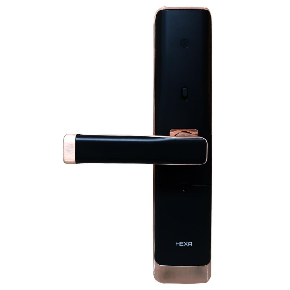 กลอนดิจิตอล HEXA L200-PRO สี COPER-BLACK