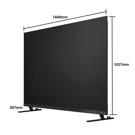 ทีวีมินิแอลอีดี 75 นิ้ว TOSHIBA (4K, MINI LED, VIDAA) 75Z670SP_6