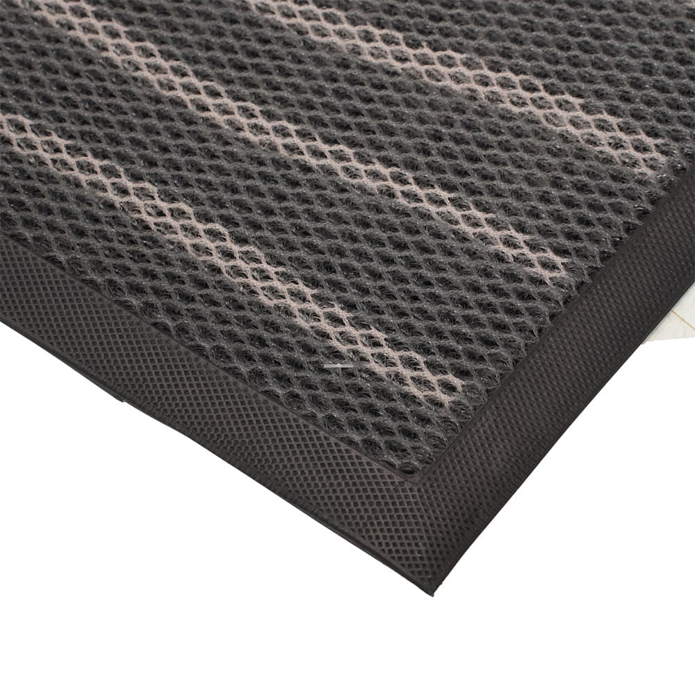 พรมเช็ดเท้าดักฝุ่น HOME LIVING STYLE LINER 45x75 ซม. สีดำ
