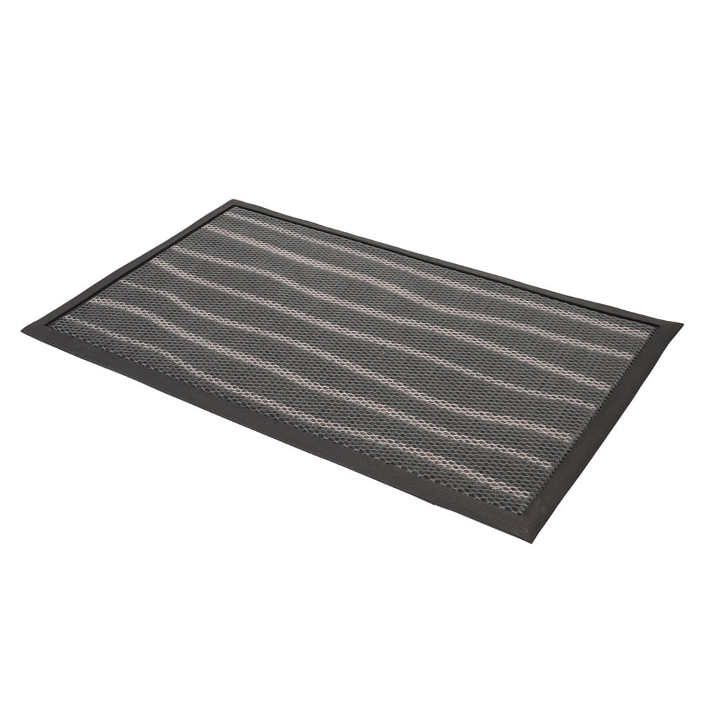 พรมเช็ดเท้าดักฝุ่น HOME LIVING STYLE LINER 45x75 ซม. สีดำ