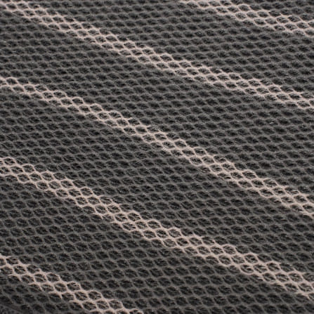 พรมเช็ดเท้าดักฝุ่น HOME LIVING STYLE LINER 45x75 ซม. สีดำ_2