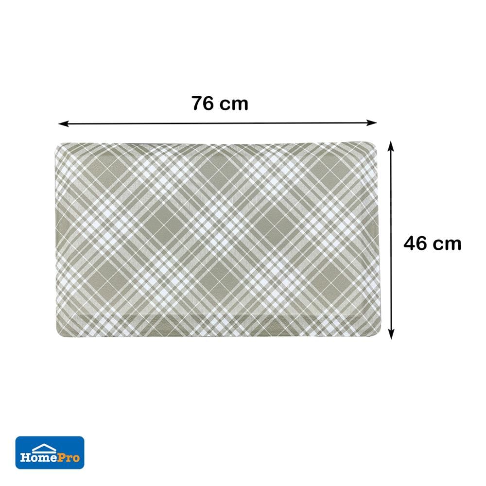 แผ่นรองยืน HOME LIVING STYLE GENTLE 46x76ซม. สีเขียว