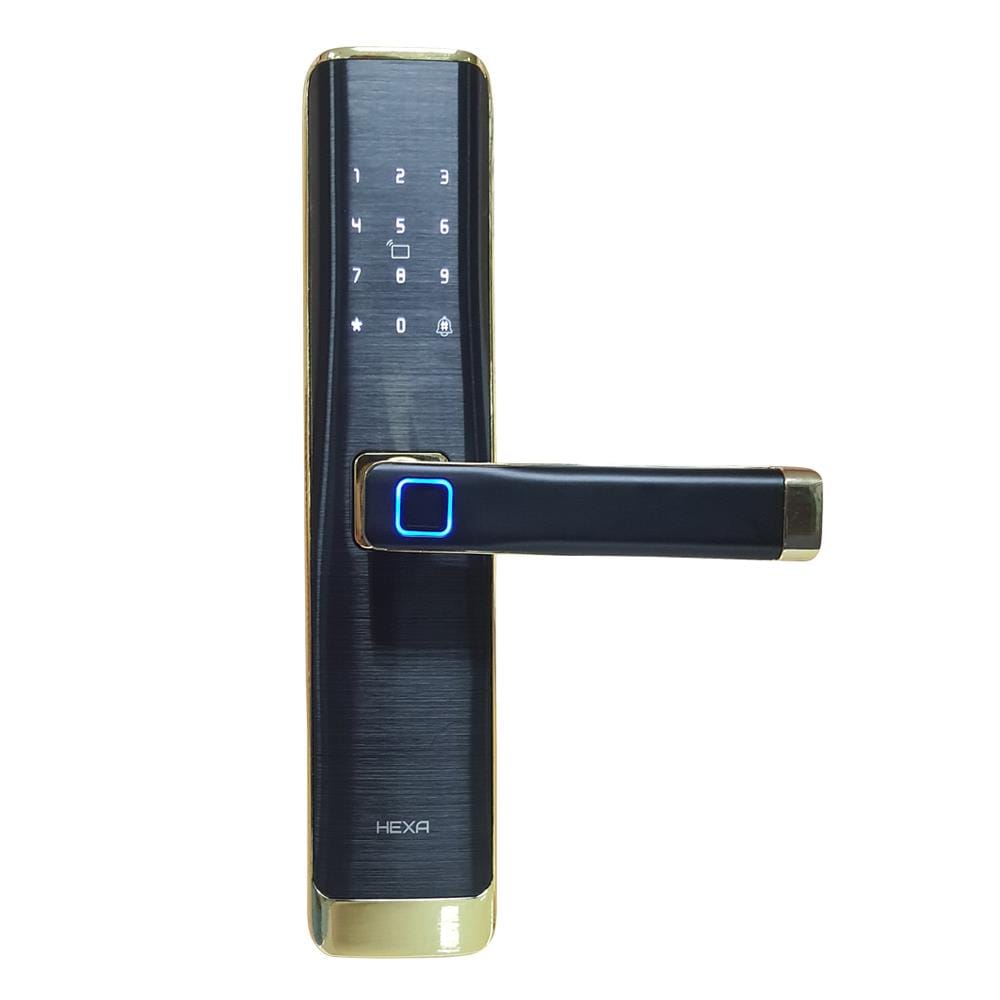 กลอนดิจิตอล HEXA L100 สี GOLDEN-BLACK
