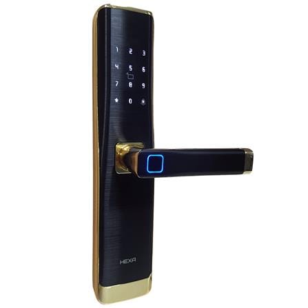 กลอนดิจิตอล HEXA L100 สี GOLDEN-BLACK_1