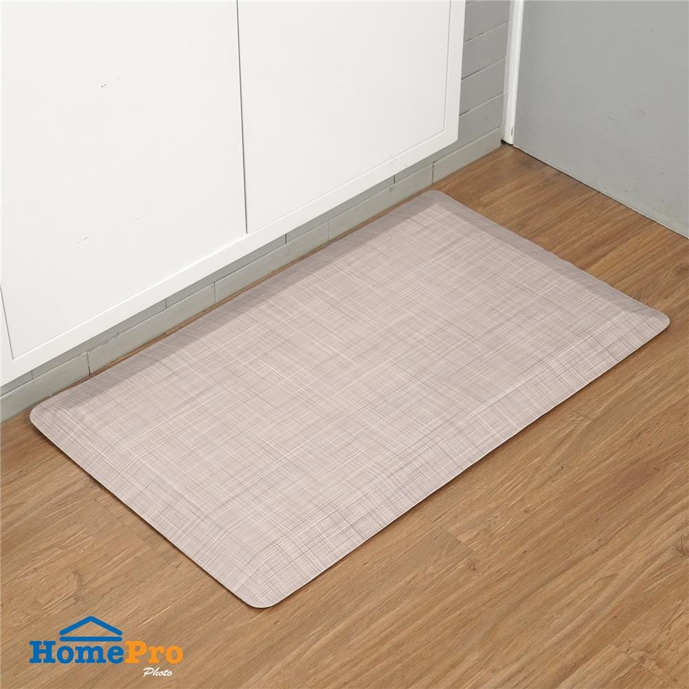 แผ่นรองยืน HOME LIVING STYLE LININ 46x76 ซม. สีเทา