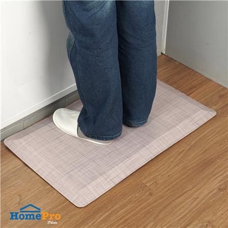แผ่นรองยืน HOME LIVING STYLE LININ 46x76 ซม. สีเทา_6