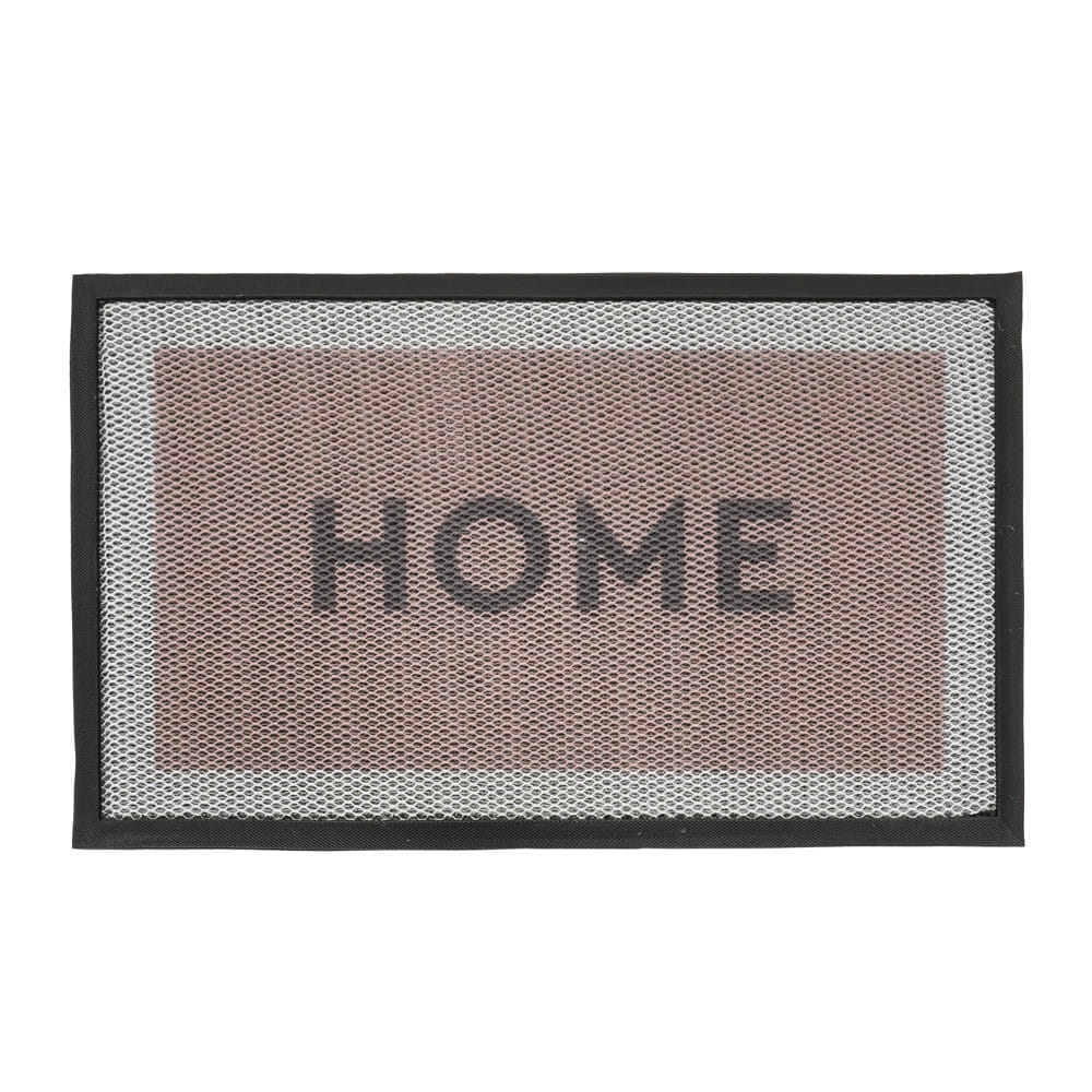 พรมเช็ดเท้าดักฝุ่น HOME LIVING STYLE HOME 45x75 ซม. สีน้ำตาล