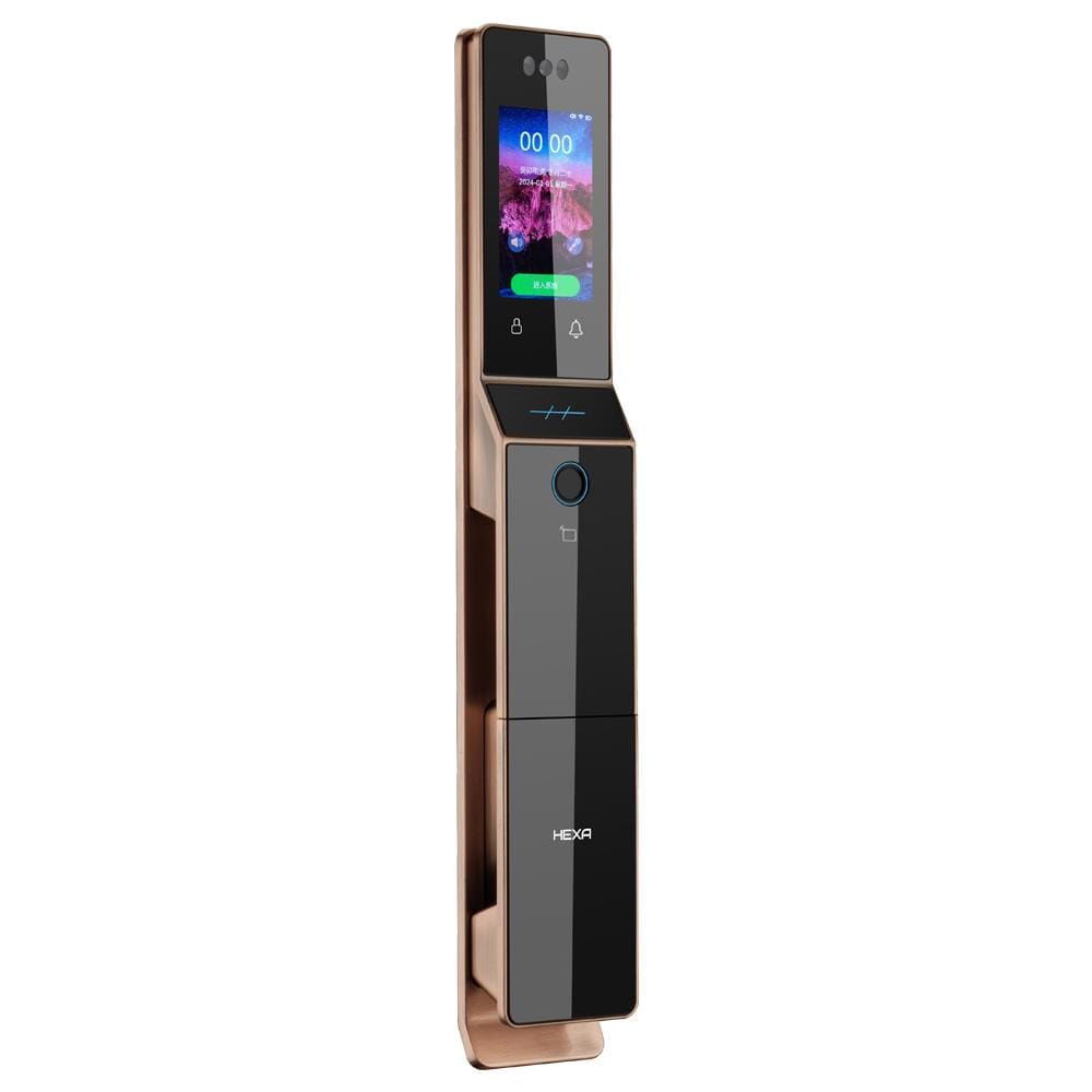 กลอนดิจิตอล HEXA P100M-PRO MAX สี COPPER-BLACK