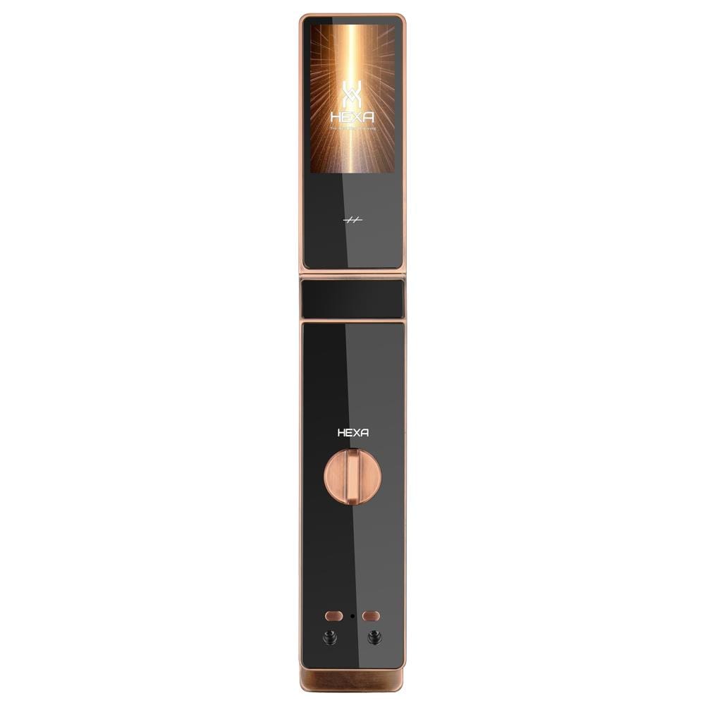 กลอนดิจิตอล HEXA P100M-PRO MAX สี COPPER-BLACK