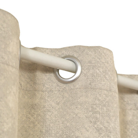 ผ้าม่าน EYELET HOME LIVING STYLE LENA UV 140x220 ซม. สีครีม_2