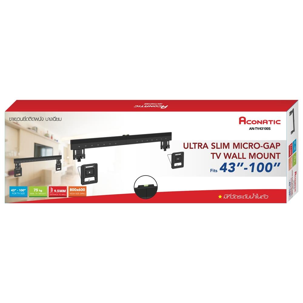ขาแขวนทีวี ACONATIC AN-TV43100S 43-100 นิ้ว