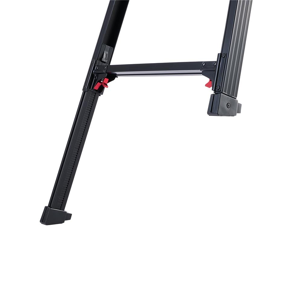 บันไดทรง A-I ปรับขาได้ HASEGAWA RYZB-12A 4 ขั้น สีดำ