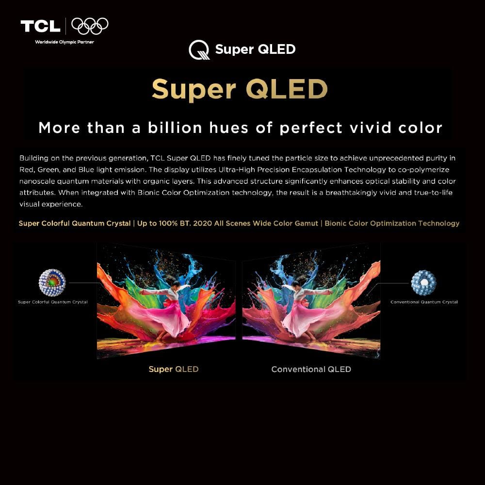 ทีวีเอสคิวดี มินิแอลอีดี 75 นิ้ว TCL (4K, MINI LED, GOOGLE TV) 75X11L