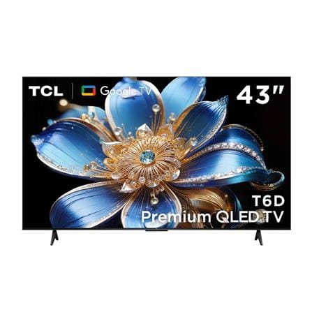 ทีวีคิวแอลอีดี 43 นิ้ว TCL (4K, QLED, GOOGLE TV) 43T6D_0