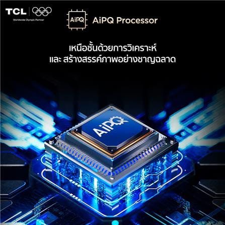 ทีวีคิวแอลอีดี 43 นิ้ว TCL (4K, QLED, GOOGLE TV) 43T6D_6