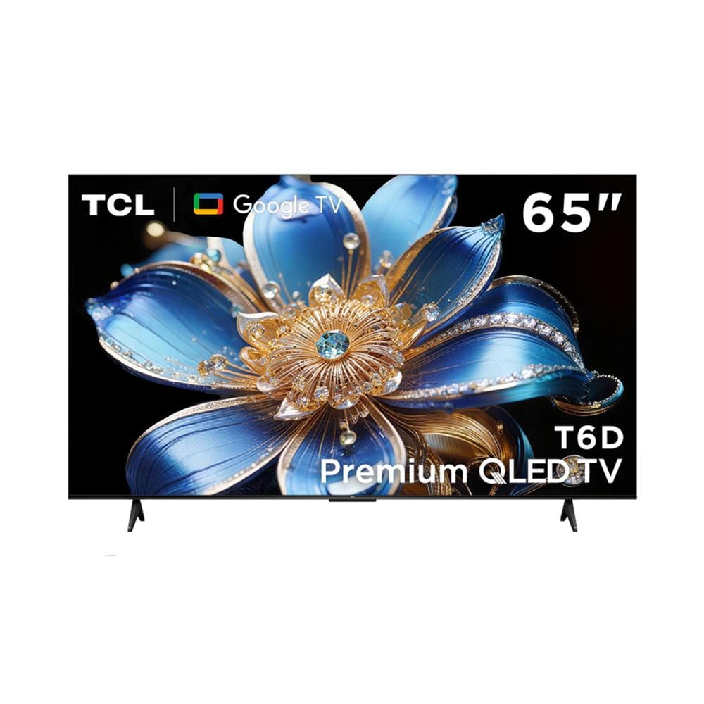 ทีวีคิวแอลอีดี 65 นิ้ว TCL (4K, QLED, GOOGLE TV) 65T6D