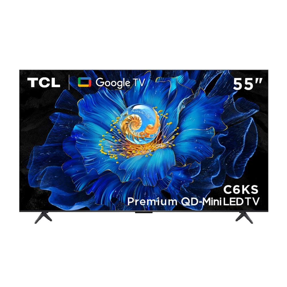 ทีวีคิวดี มินิแอลอีดี 55 นิ้ว TCL (4K, MINI LED, GOOGLE TV) 55C6KS