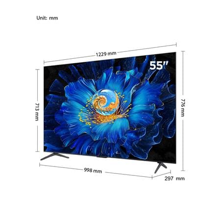 ทีวีคิวดี มินิแอลอีดี 55 นิ้ว TCL (4K, MINI LED, GOOGLE TV) 55C6KS_12