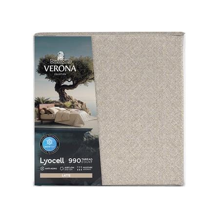 ชุดผ้าปูที่นอน 6 ฟุต (ชุด 5 ชิ้น) DUNLOPILLO VERONA VRN-04 26 LATTE_7