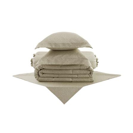 ชุดผ้าปูที่นอน 5 ฟุต (ชุด 6 ชิ้น) DUNLOPILLO VERONA VRN-04 S26 LATTE_3